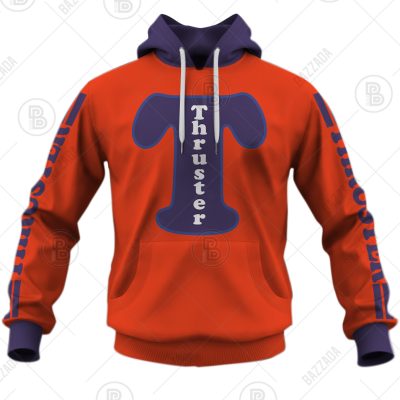 THRUSTER RACING RED OLD SCHOOL BIKE JERSEY CLASSIC BMX JERSEY RACE BIKE SHIRT VINTAGE- Personalize name and number