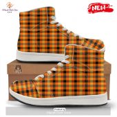 Hot Buffalo Plaid Halloween Print High Top Sneakers 1 O3ioh.jpg - demo10