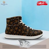 Hot Cobweb Halloween Print Pattern High Top Sneakers Cutting Dash - demo10