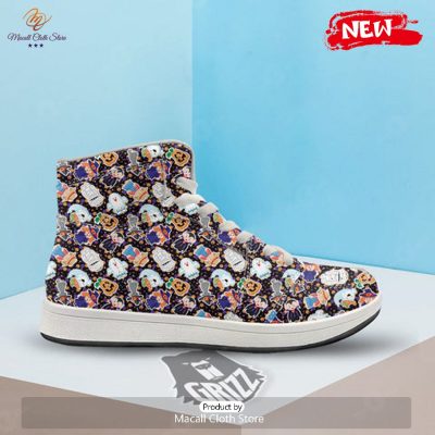 HOT Cute Halloween Print Pattern High Top Sneakers - soulcals