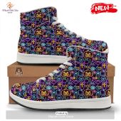 Hot Halloween Neon Cute Print Pattern High Top Sneakers 1 Siyrd.jpg - demo10