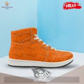 Hot Halloween Orange Print Pattern High Top Sneakers Which Place Is This Bro? - demo10
