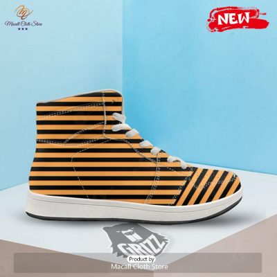 HOT Line Halloween Print Pattern High Top Sneakers - soulcals