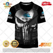 Hot Personalized Nrl Cronulla Sutherland Sharks Punisher Hoodie Sweatshirt 3d 3 Kgxox.jpg - demo10