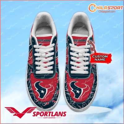 Houston Texans NFL Air Low Top AF1 Sneakers Stylish, Comfortable Shoes for Men and Women Fans - soulcals