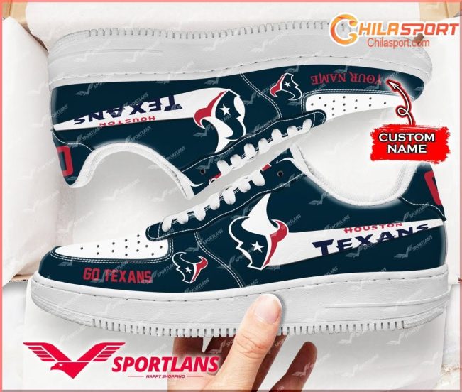 Houston Texans NFL Air Low Top AF1 Sneakers Stylish Comfortable Shoes For Men And Women - soulcals