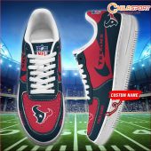 Houston Texans NFL Air Low Top AF1 Sneakers Stylish Footwear For Men and Women - soulcals