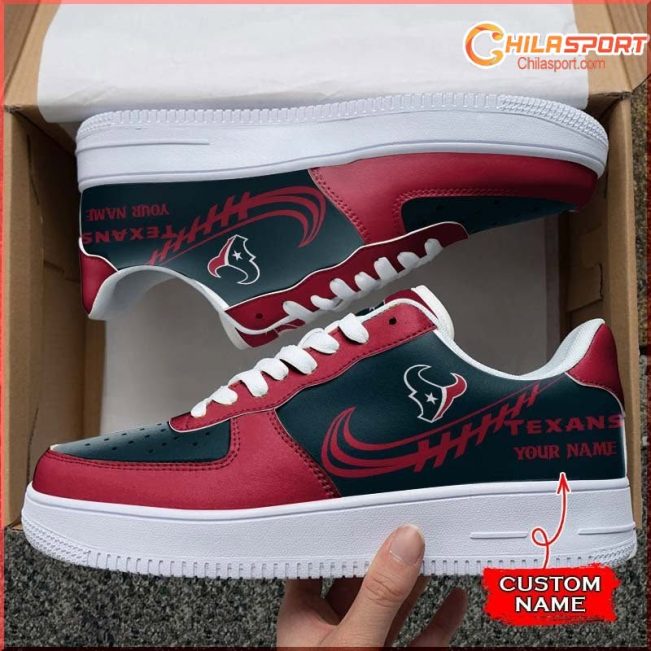 Houston Texans NFL Air Low Top AF1 Sneakers Stylish Shoes for Men and Women - soulcals