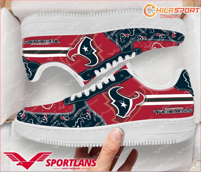 Houston Texans NFL Air Low Top AF1 Sneakers Stylish Shoes Gift For Men And Women - soulcals