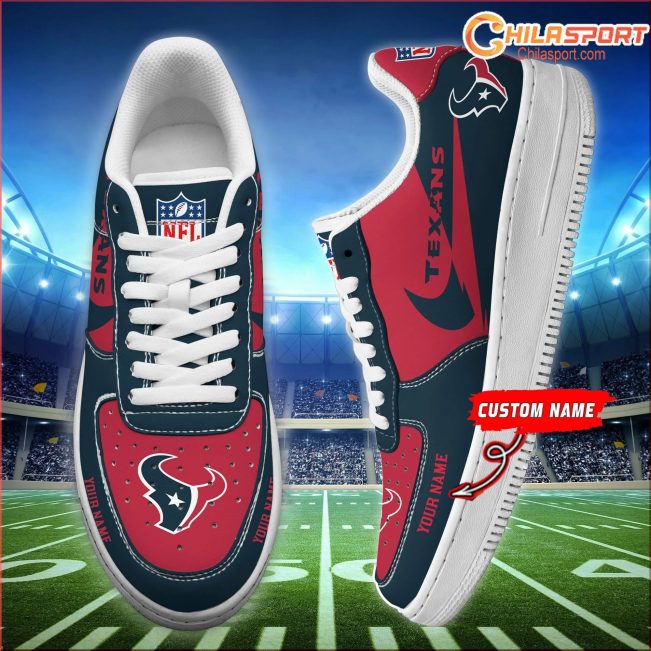 Houston Texans Personalized AF1 Shoes Fan Gift Collection - soulcals