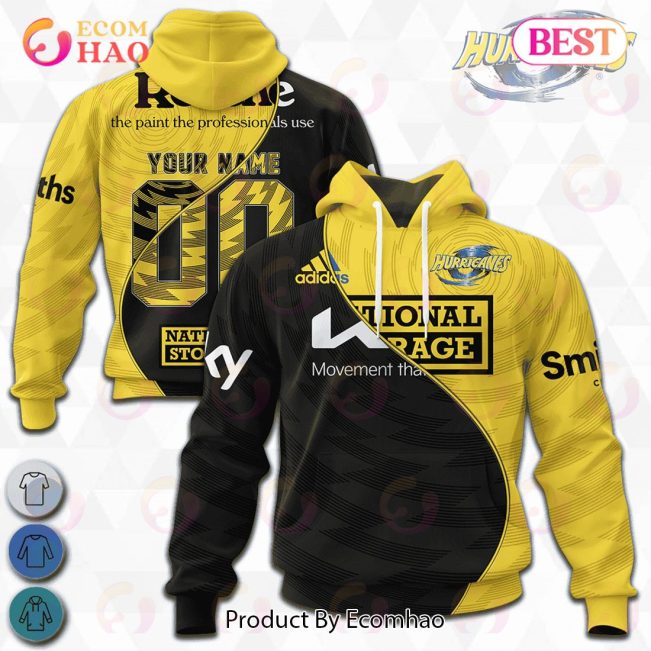 Hurricanes Super Rugby Mix Jerseys 2023 Personalized 3D Hoodie -soulcals
