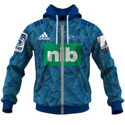 Personalise Auckland Blues 2020 Super Rugby Jersey - OldSchoolThings - Personalize Your Own New & Retro Sports Jerseys, Hoodies, T Shirts
