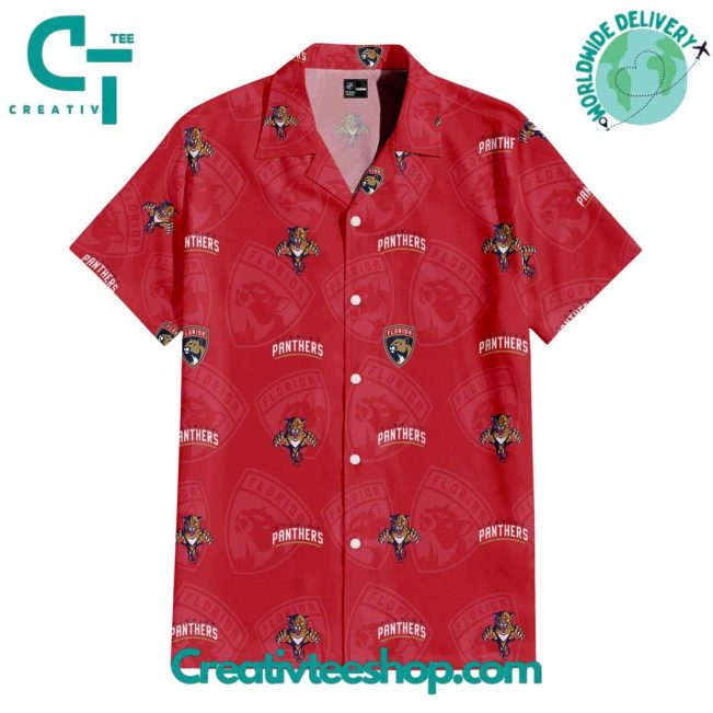 Florida Panthers Jungle Roar Hawaiian Set - Teesmith