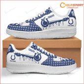 Indianapolis Colts Air Force 1 Shoes Official Stylish Fan Gear Footwear - soulcals