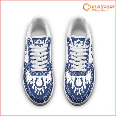 Indianapolis Colts NFL Air Low Top AF1 Sneakers Stylish Trendy Shoes - soulcals
