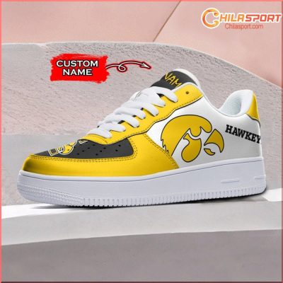 Iowa Hawkeyes NCAA Air Low Top AF1 Sneakers Stylish Shoes for Men and Women Fans - soulcals