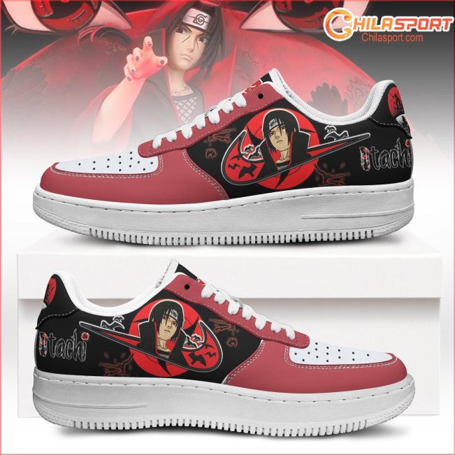 Itachi Uchiha Stylish Air Low Top AF1 Sneakers Best Shoes for Men and Women - soulcals