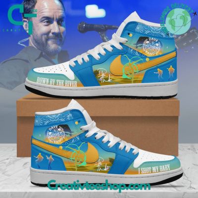 Dave Matthews Band Down "By The River" Limited Edition Air Jordan 1 Sneaker - Creativteeshop