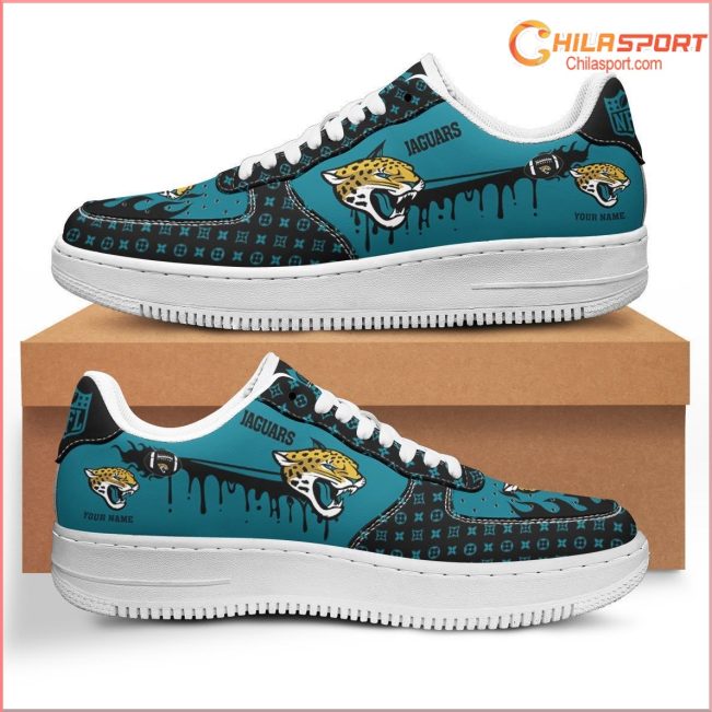 Jacksonville Jaguars Custom AF1 Shoes Fans - soulcals