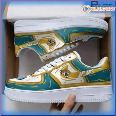 Jacksonville Jaguars NFL Air Low Top AF1 Sneakers Shoes Stylish, Comfortable Footwear Gift Ideas For - soulcals