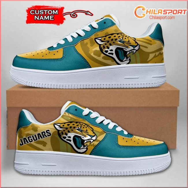 Jacksonville Jaguars NFL Air Low Top AF1 Sneakers Stylish Gift Shoes For Men And Women Comfortable S - soulcals