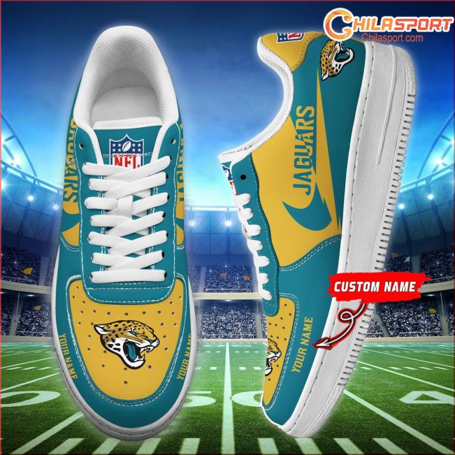 Jacksonville Jaguars NFL Air Low Top AF1 Sneakers Stylish Shoes for Men and Women Football Fans - soulcals