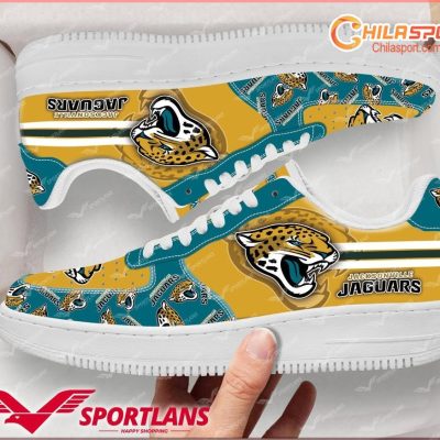 Jacksonville Jaguars NFL Air Low Top AF1 Sneakers Stylish Sports Shoes For Men Women Comfortable Gif - soulcals