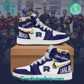 AHL Laval Rocket Air Jordan 1 Sneakers - soulcals.com