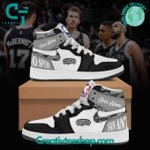 NBA San Antonio Spurs Air Jordan 1 Sneakers - soulcals.com
