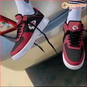 Kansas City Chiefs AF1 Sneakers Stylish Fan Gift Idea - soulcals