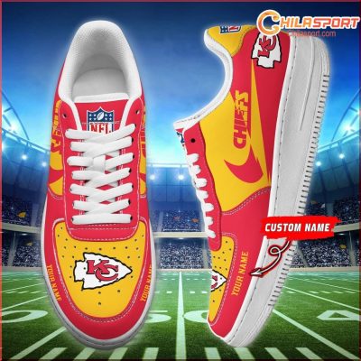 Kansas City Chiefs Air Low Top AF1 Sneakers - Stylish Trendy Gift - soulcals