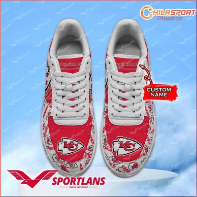 Kansas City Chiefs NFL Air Low Top AF1 Sneakers Shoes For Stylish Men And Women Gift - soulcals