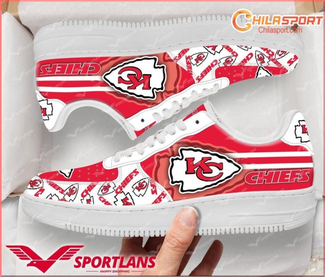 Kansas City Chiefs NFL Air Low Top AF1 Sneakers Stylish Comfortable Shoes for Men and Women - soulcals
