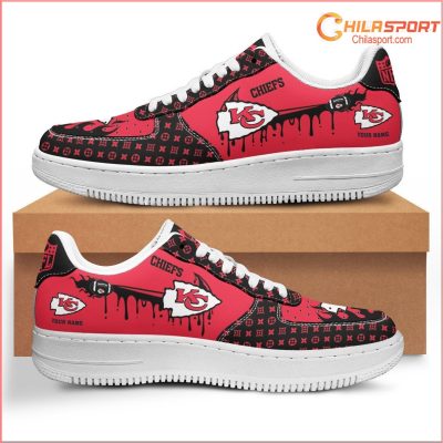 Kansas City Chiefs NFL Air Low Top AF1 Sneakers Stylish Trendy AF1 Gift - soulcals