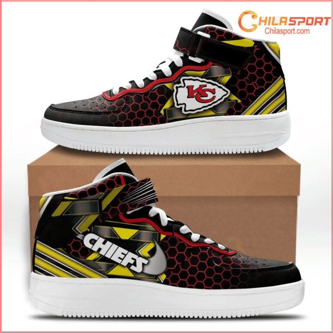 Kansas City Chiefs Stylish Sneakers - Trendy Fan Gear For Men & Women - soulcals