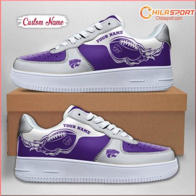 Kansas State Wildcats Air Low Top AF1 Sneakers Shoes For Men And Women Stylish Gift Ideas - soulcals