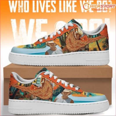 Kenny Chesney Air Low Top AF1 Sneakers - Stylish Trendy Shoes - soulcals