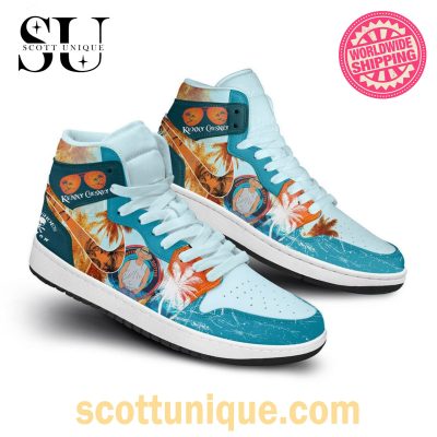 Hot Summer Kenny Chesney Tropical Air Jordan 1 High Top Sneaker -Soulcals.com