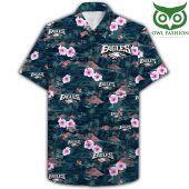 Lejercfe 293 Nfl Philadelphia Eagles Dark Green Combo Hawaii Shirt Shorts Flip Flops .jpg - demo10