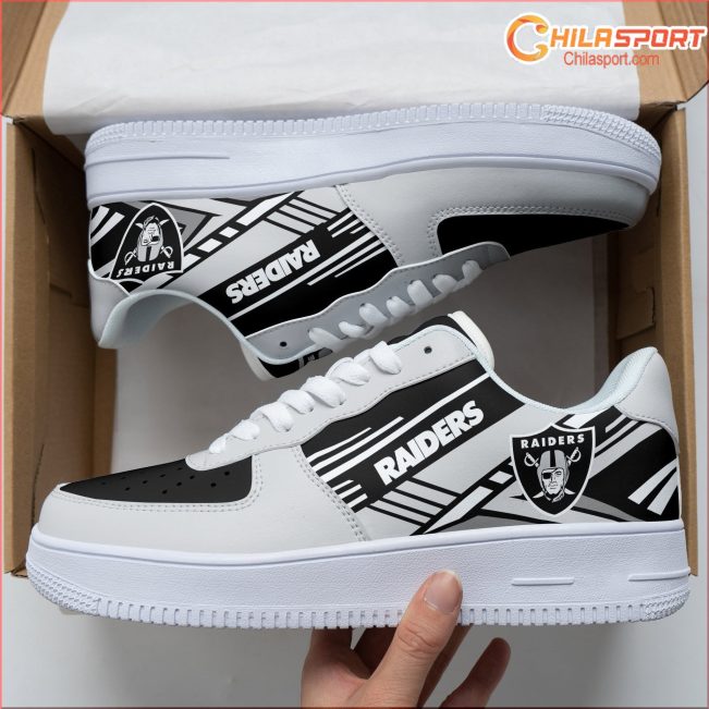 Las Vegas Raiders AF1 Shoes Stylish Football Fan Gifts - soulcals