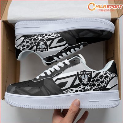Las Vegas Raiders Air Force 1 Shoes Stylish Sports Collection - soulcals