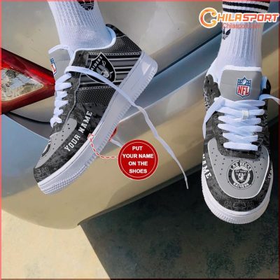Las Vegas Raiders Air Low Top AF1 Sneakers - Stylish AF1 Gift For Men Women - soulcals