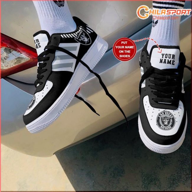 Las Vegas Raiders Air Low Top AF1 Sneakers - Stylish AF1 Trendy Gift For Fans - soulcals