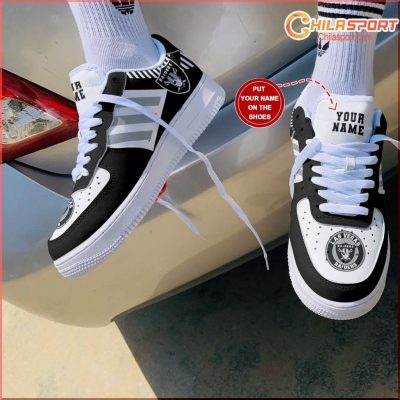 Las Vegas Raiders Air Low Top AF1 Sneakers - Stylish AF1 Trendy Gift For Fans - soulcals