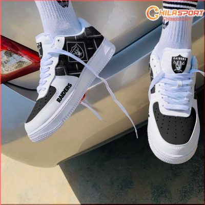Las Vegas Raiders Air Low Top AF1 Sneakers - Stylish AF1 Trendy Gift Shoes - soulcals