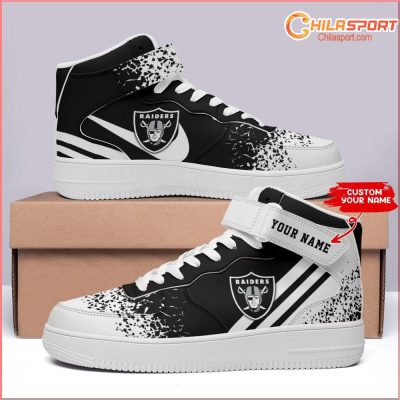Las Vegas Raiders Air Low Top AF1 Sneakers - Stylish Fan Gear - soulcals