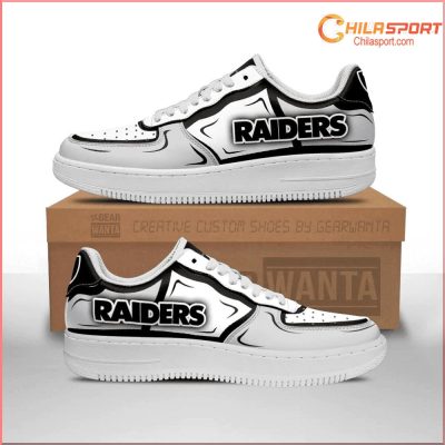 Las Vegas Raiders Air Low Top AF1 Sneakers - Stylish Gift For Men & Women - soulcals