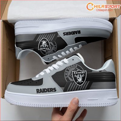 Las Vegas Raiders Air Low Top AF1 Sneakers - Stylish Trendy Fan Shoes - soulcals
