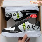 Las Vegas Raiders Custom Air Force One Shoes Stylish Gifts For Fans - soulcals