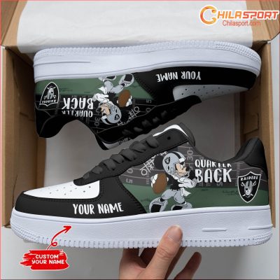 Las Vegas Raiders Custom Air Force One Shoes Unique Stylish Fan Gift - soulcals